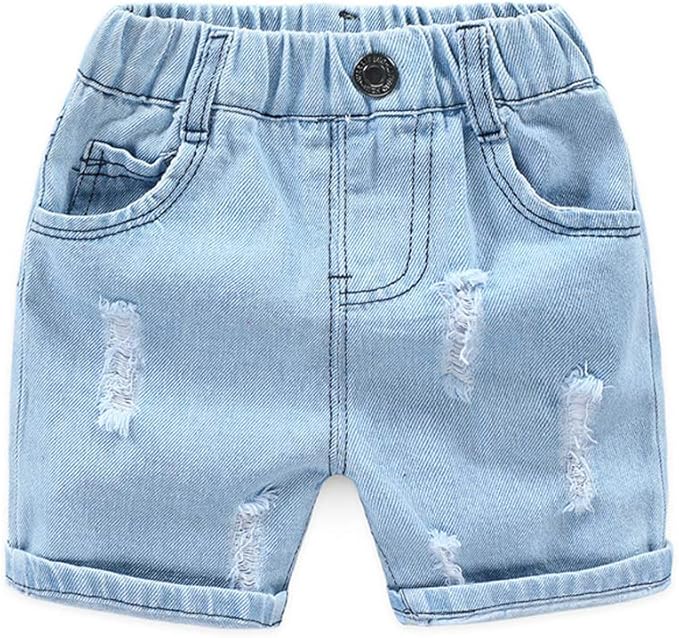 baby boy denim shorts