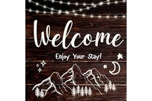 Welcome Guest Book: Guest Book for Vacation Home, Visitor Guest Book / Sign In Log Book, Welcome Book For Vacation Rentals, Airbnb, Cabin, Cottage, Guest House, Bed and Breakfast