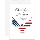Christian Military Appreciation Card for Service, Veteran, Military, Navy, Army Appreciation Card, Christian Service Appreciation Card (Single Card)