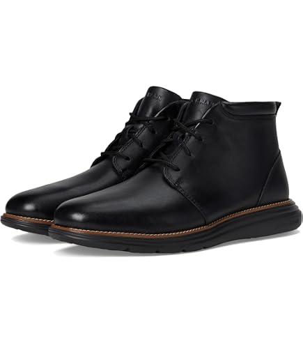 Amazon.com | Cole Haan Men's Grand Remix Chukka Boot, Black, 8-M