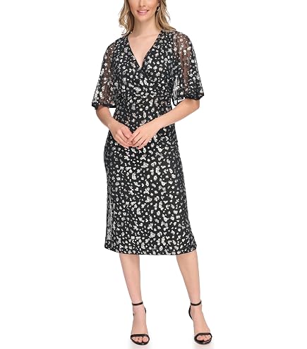 kensie Women's Dress, Black, 0 at Amazon Women's Clothing store