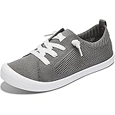 ALTOCIS Women's Knit Slip On Sneakers Ladies Elastic Low Top Flats Lightweight Breathe Mesh Fashion Sneakers Cute Flying Woven Loafers
