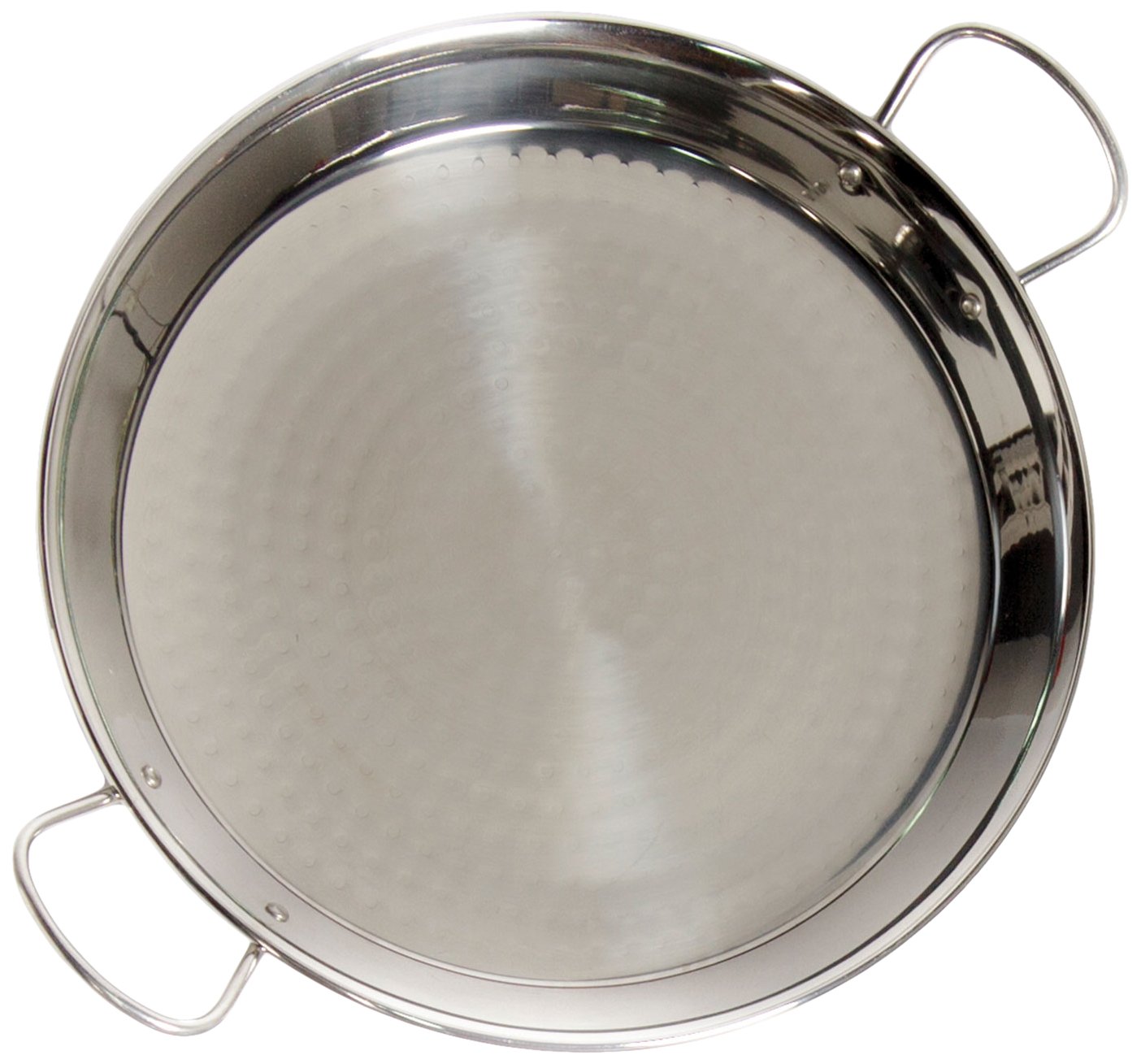 Vaello La Valenciana Stainless Steel Valentine Paella Pan, 26 Cm