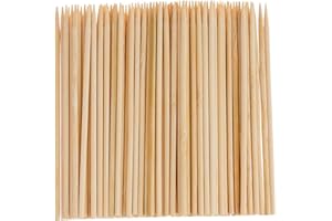 HIC Kitchen Bamboo BBQ, Kabob and Grill Skewers, Set of 100, 4 Inch