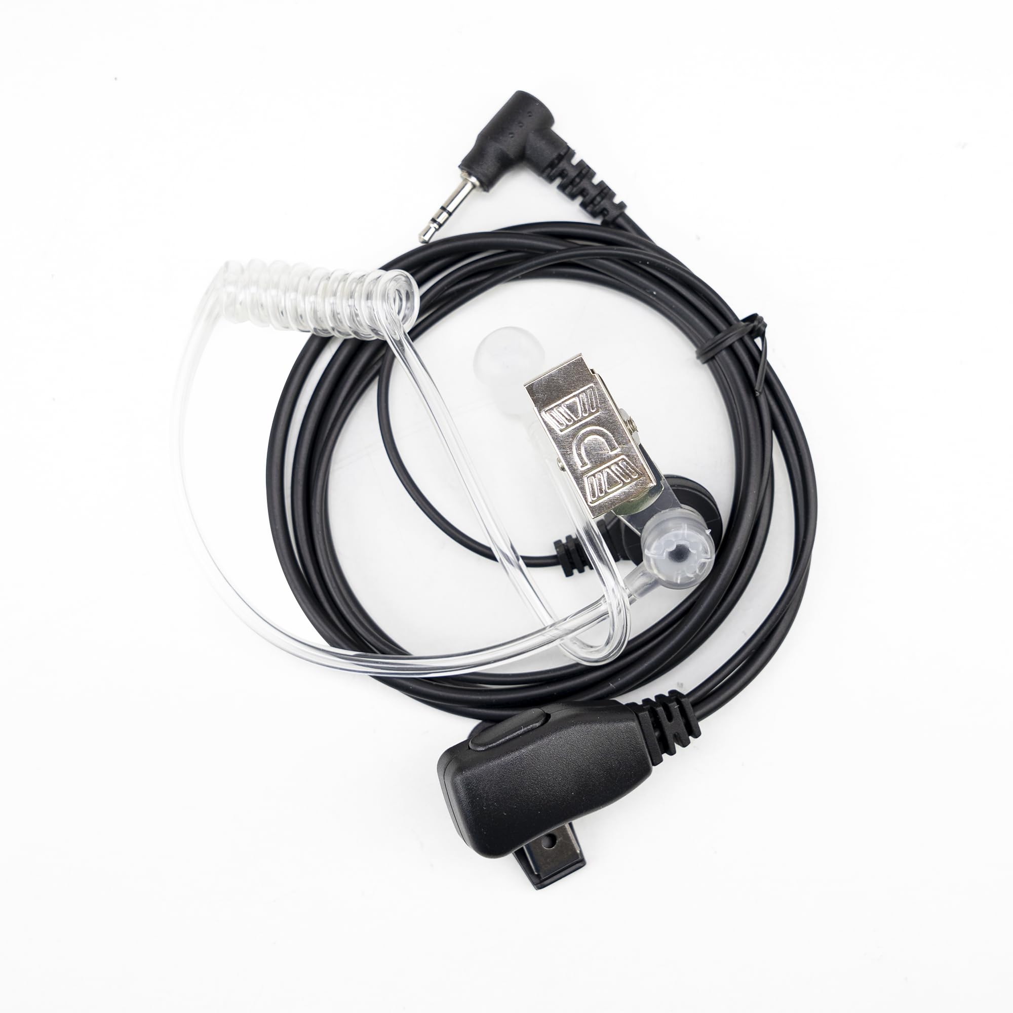 PNI Headphone with microphone and acoustic tube HM93, with 1 pin 2.5mm MT, black