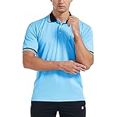 FitsT4 Sports Short Sleeve Polo Shirt Baseball/Softball Umpire Jersey/Referee Uniform - Sized for Chest Protector