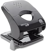 Rapesco 1525 ECO X5-40ps 2 Hole Punch 40 Sheet Capacity Black view 1