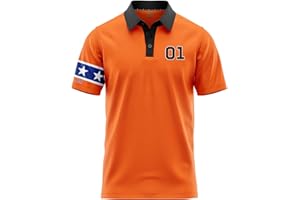 SCALE WEAR DESIGN Funny Parody Golf Polo Shirt – Fun Movie Performance Quick Dry UPF Sun Protection Moisture Wicking Casual Wear Shocker Golf