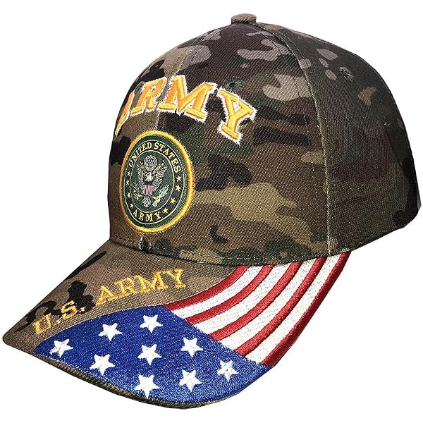 1st Infantry Division Cap Big Red One Army Baseball Bumper Sticker Mens Hat - CP