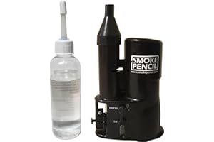 Smoke Pencil ONE Air Leak Detection - Handheld Smoke Stick - Draft Detector Puffer Fog Pen Machine Kit, Black (SP_ONE_SLEEVE_