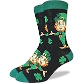 Good Luck Sock Men's St. Patrick's Day Socks, Adult