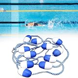 Apofly Swimming Pool Safety Divider 5M Float Rope Lane Line Hooks view 6