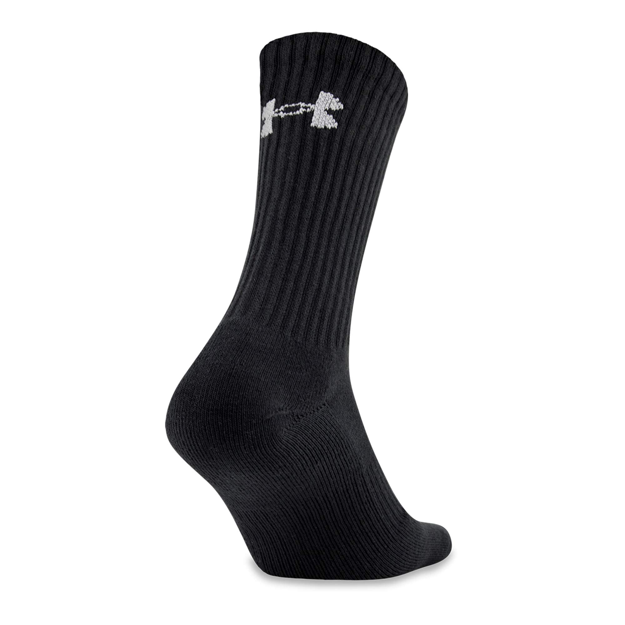 Under Armour Adult Cotton Crew Socks, Multipairs