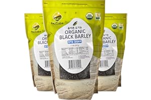 McCabe Organic Black Barley - Whole Grain Black Barley | USDA and CCOF Certified | Product of USA | 2 lbs (32 Oz) Pack of 3