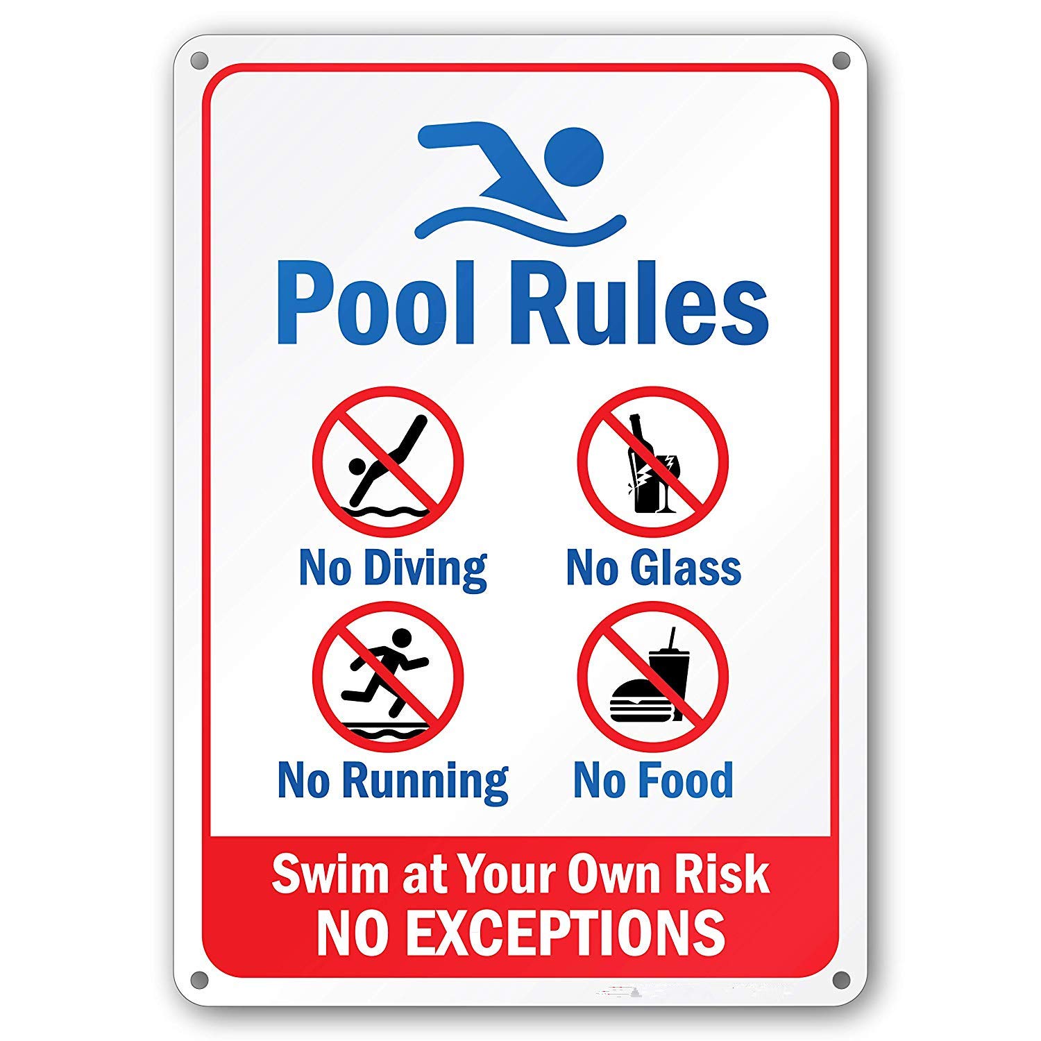 Patio Lawn Garden Topfines Outdoor Pool Sign Beach Tropical