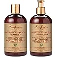 Shea Moisture Manuka Honey and Mafura Oil Shampoo and Conditioner For Extra Dry, Damaged Hair Formulated Without Sulfates, Si