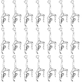 SUNNYCLUE 1 Box 80Pcs Sport Charms Sports Charms Bulk Gymnast Gymnastic Tibetan Style Alloy School Cheerleader Pendants for Jewelry Making DIY Bracelet Necklace Earrings Crafting