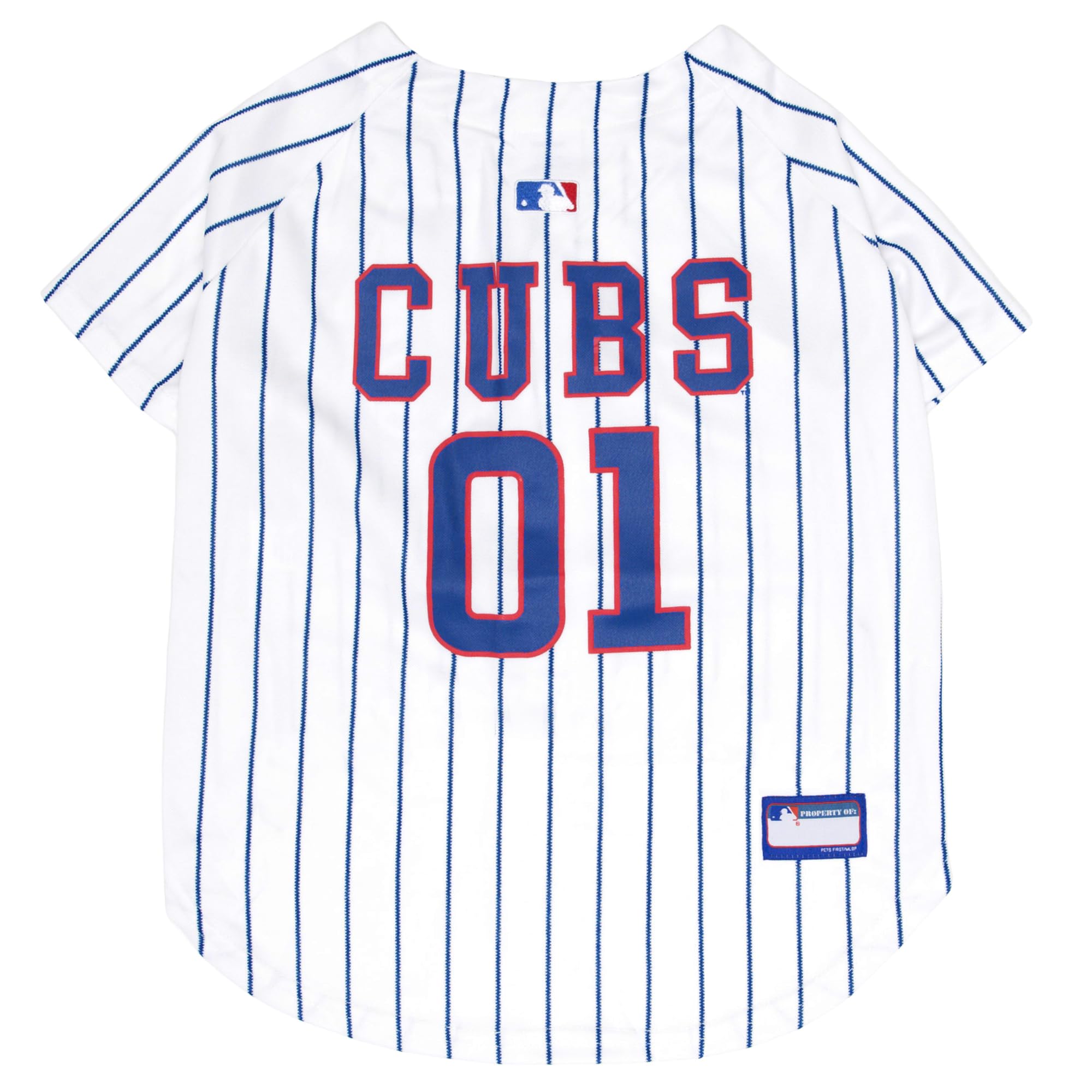 Photo 1 of Official MLB Chicago Cubs Pet Jersey for Dogs & Cats, Size XX-Large - Stylish Baseball Jersey for Your Furry Fan- Show Off Team Spirit with The Perfect Fan Apparel Gear for Pet, Dog & Cat