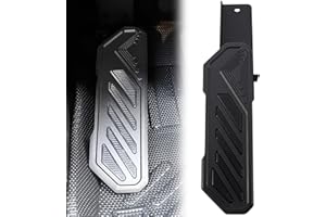 Tempsnow Dead Pedal Foot Rest for 2018-2024 Jeep Wrangler JL JLU 4XE Gladiator JT Foot Rest Dead Pedal