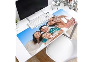 Custom Mouse Pad Personalized MousePads for Desk Non-Slip Game Computer Mouse Mat Customized Office Supplies 12x31inch
