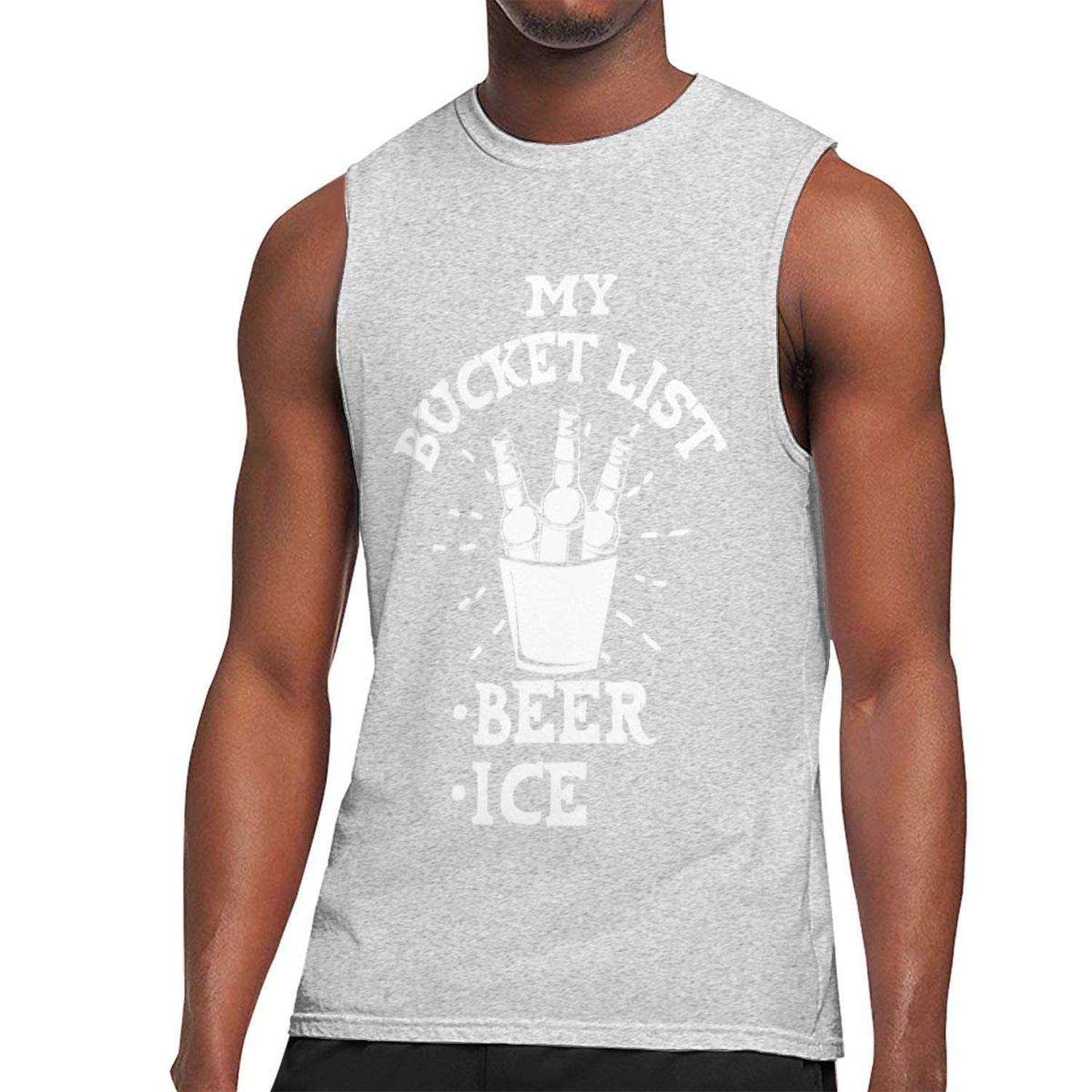 My Bucket List Beer Ice Sleeveless Tanks Tops T Shirts S