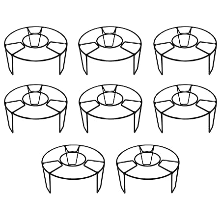 WA Handicraft Metal Pot/Plant Stand (Pot Stand-1, Set of 8)