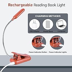 VAVOFO Rechargeable Book Light for Reading in Bed