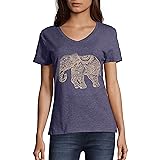 Hanes Womens Short Sleeve Graphic V-neck Tee