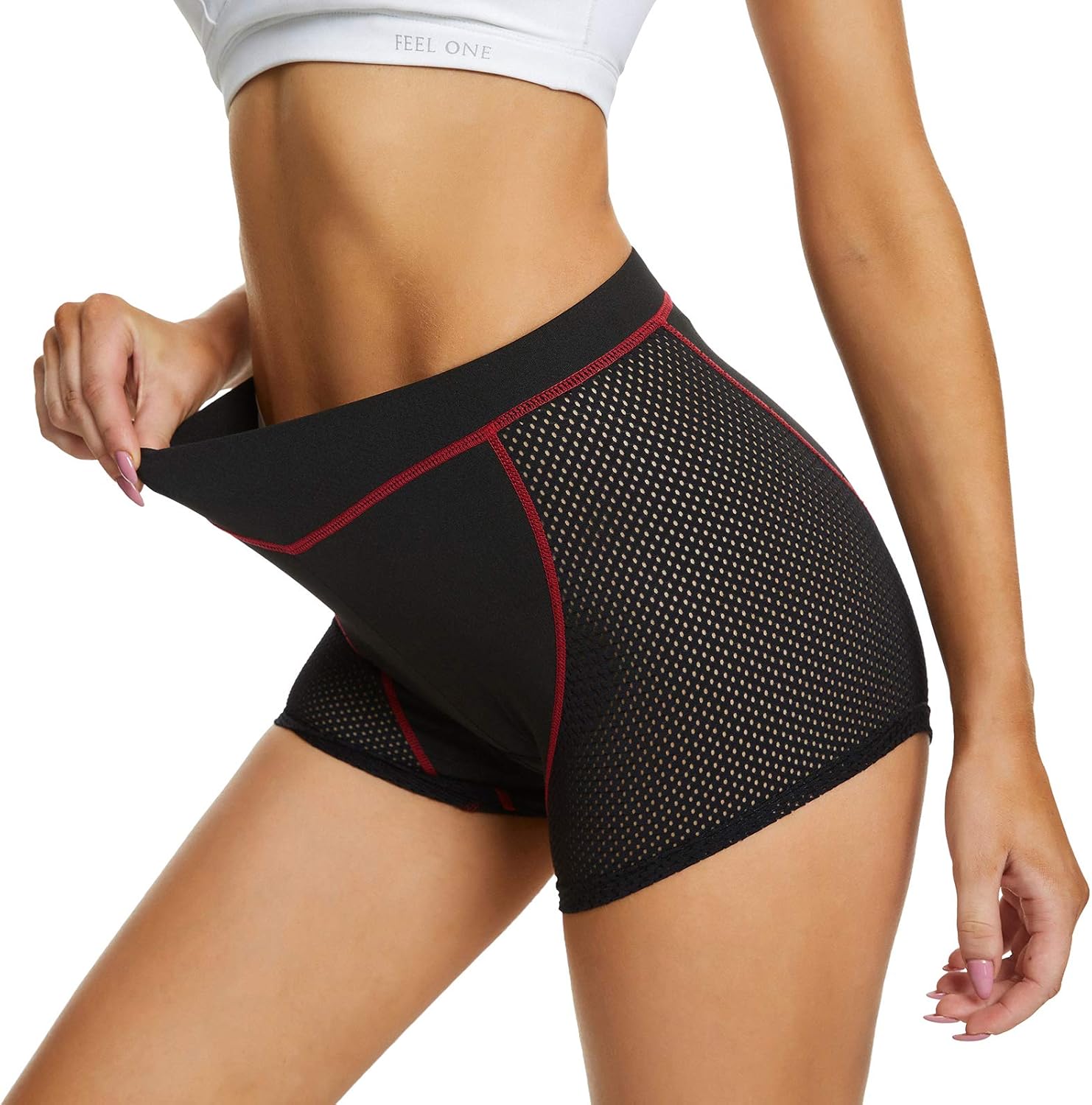 Women’s Cycling Underwear, Bike Shorts 4D Gel Padded Breathable Cycle Riding Biking Undershorts: Clothing