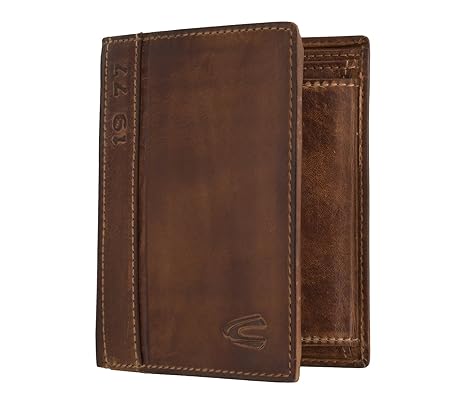 camel active Börse Hoch Münzbörse, 13 cm, Braun