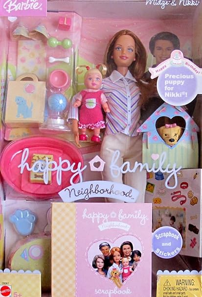 barbie happy family