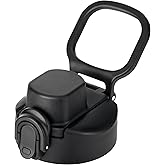 Bluwing Auto Spout Lid for Hydro Flask Wide Mouth 12-64 oz, Replacement Lid for Hydroflask, Thermoflask, koodee, Iron Flask Wide Mouth Water Bottle