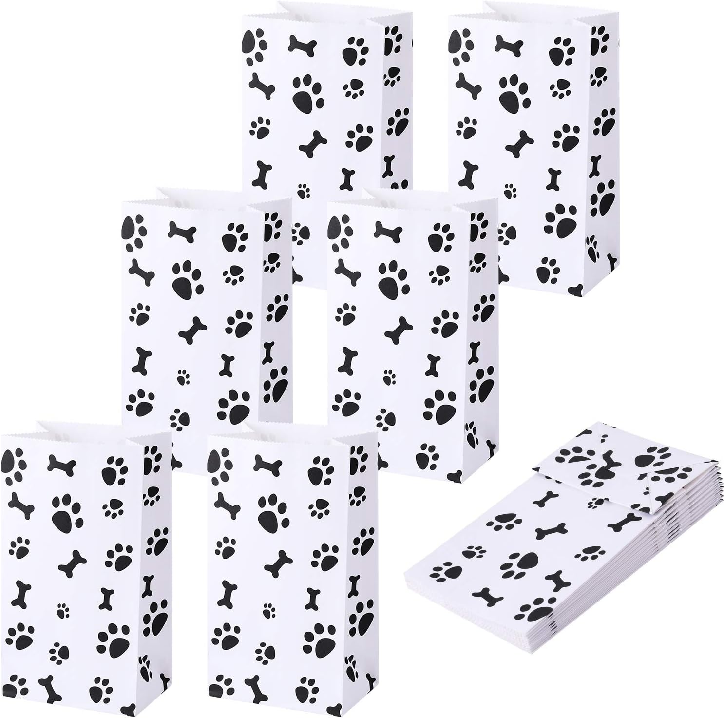 paw print treat bags