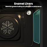 Hisense Built-in 61L Electric Single Oven with LED Display 7 Functions view 7