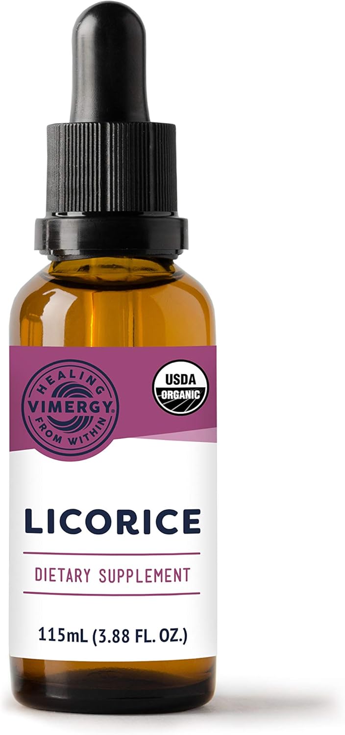 Vimergy USDA Organic Licorice Root 101 (115 ml) Amazon.ca Health & Personal Care