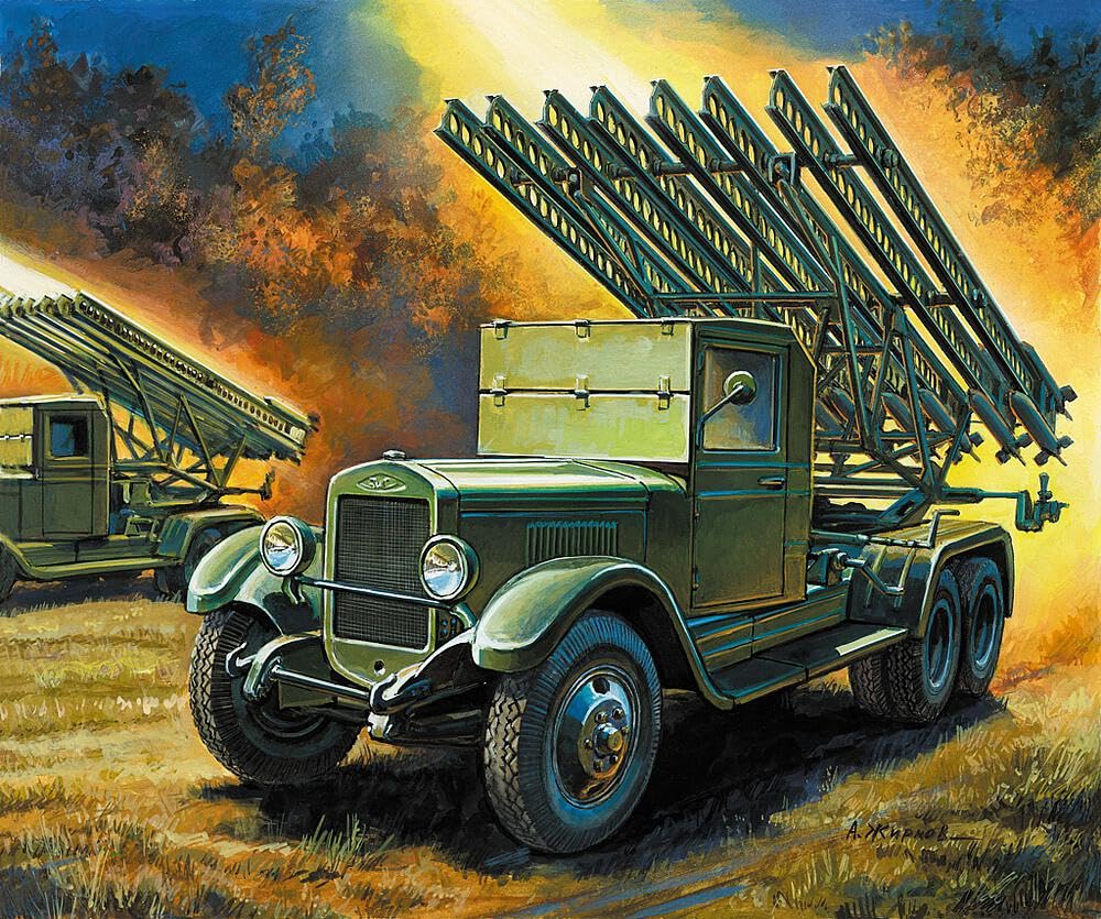 Zvezda Model Kit – Z6128 – – Katyusha – Scale: 1: 100.