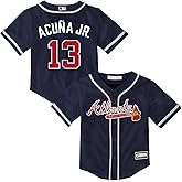 Ronald Acuna Jr. Atlanta Braves MLB Toddler 2-4 Navy Alternate Player Jersey