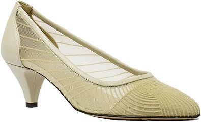 ivory leather pumps