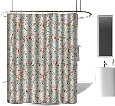 Amazon Com Timbeve Waterproof Fabric Shower Curtain Shabby Chic