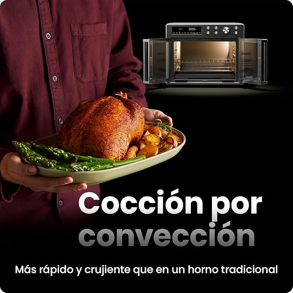 CHEFMAN DIGITAL FRENCH DOOR AIR FRYER OVEN
