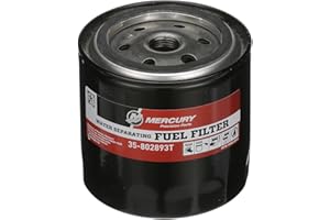 MERCURY FILTER-FUEL OEM Mercury Outboard I/O Water Separating 25 Micron Fuel Filter Only 35-802893T, by Mercury