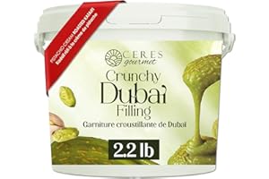 Dubai Chocolate Bar Mixture – 2.2 lb Pistachio Filling for Kataifi Desserts | Ready-to-Use Dessert Ingredient with Creamy Pis