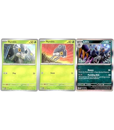 Amazon.com: Lokix 021/193 - Paldea Evolved - Pokemon Evolution Set - 3 Card  Lot