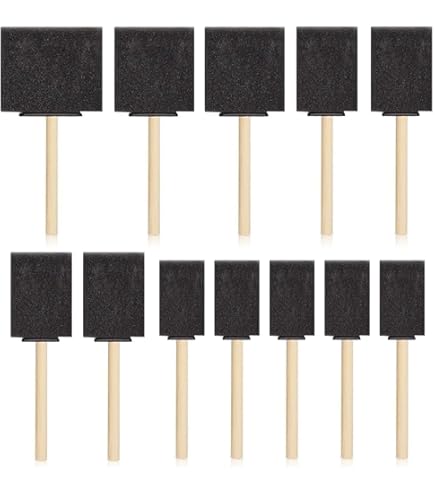 Kit de Brosse à Rouleau Outil de Poignée de Peinture, 8 Pcs Ensemble de Peinture Murale en Mousse pour Décorer Rapidement l'Outil de Peinture Kit de Brosse à Rouleau Outil de Poignée de Peinture, 8 Pcs Ensemble de Peinture Murale en Mousse pour Décorer Rapidement l'Outil de Peinture