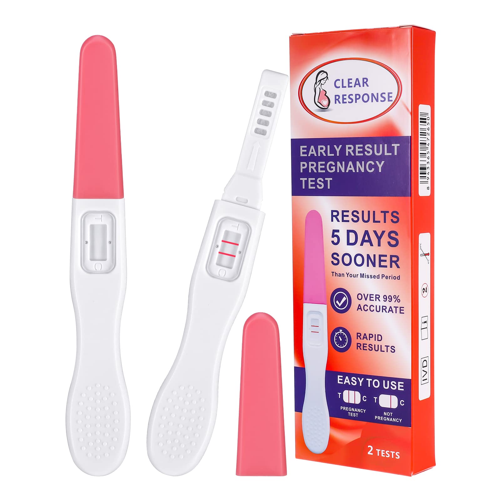 Cerolopy 2pcs Fake Pregnancy Test Positive Pregnancy Test Prank Practical Jokes Prank Pregnancy Test Positive Jokes And Pranks Toys For Men Women