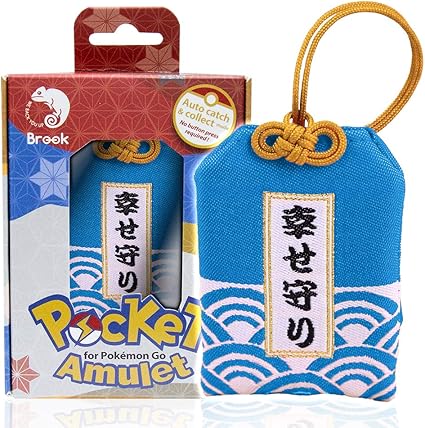 Brook Pocket Amulett Auto Catch And Collect For Pokemon Go Plus Blue Electronic Games Toys Games