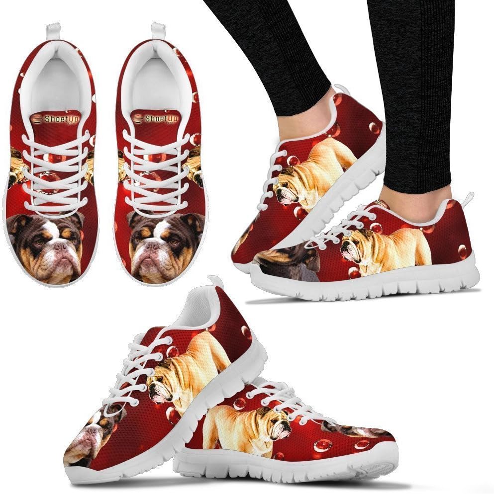 Petz Plus Bulldog On Red Running Custom