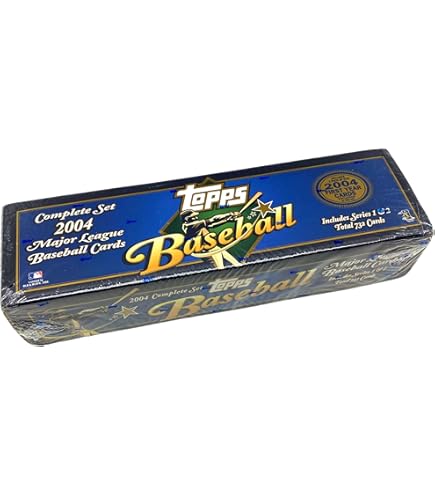 Amazon.com: Topps 2004 Complete Set MLB Trading Cards