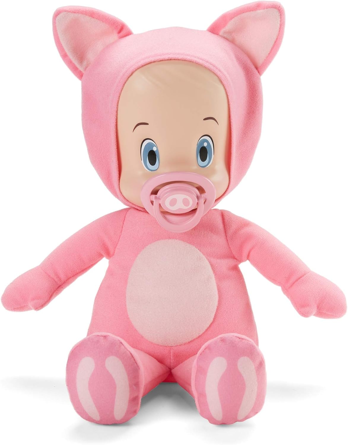 Fisher-Price Cleo Y Cuquin FXM36 - Cuquin Doll with Pig Costume, Family Toy Telerín (Mattel FXM36), Multicoloured