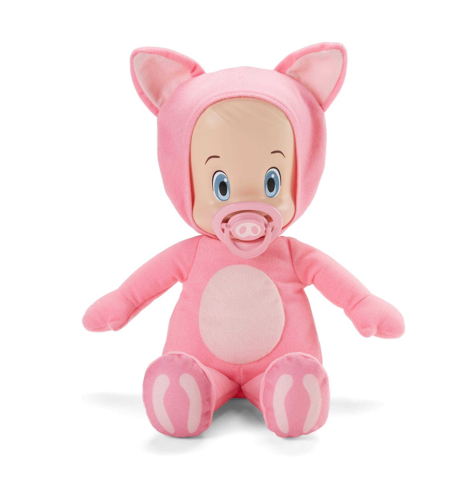 Fisher-Price Cleo Y Cuquin FXM36 – Cuquin Doll with Pig Costume, Family Toy Telerín (Mattel FXM36)